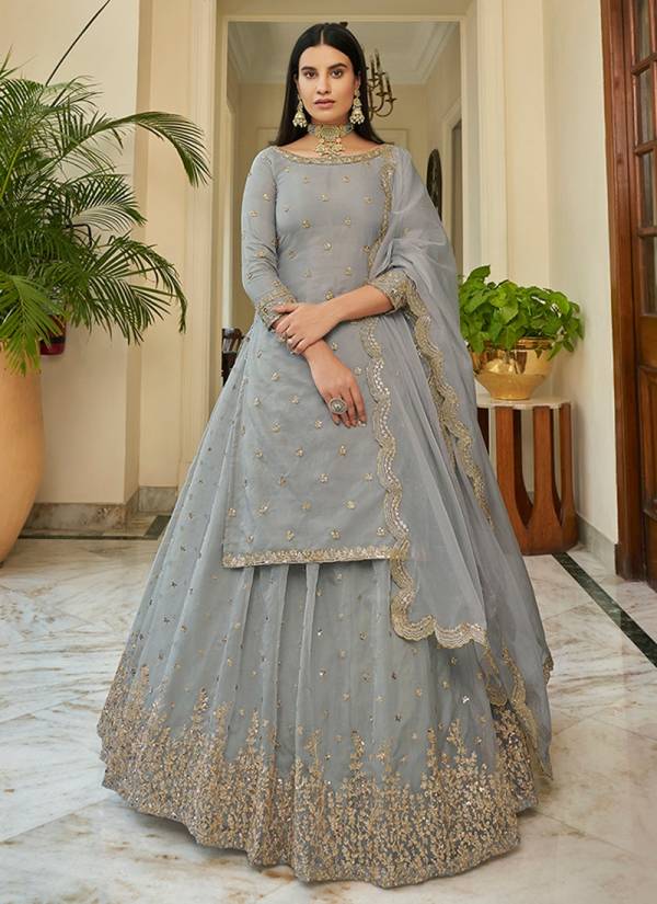 Arya Royal Saga Heavy Wedding Wear Georgette Heavy Work Wedding Wear Latest Lehenga Choli Collection